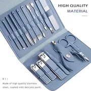 16Pcs Manicure Set Stainless Steel Nail_img_2