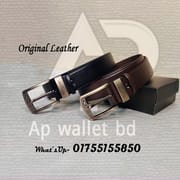 Ferragamo Genuine Leather Pin Buckle Belt With Box_img_2