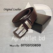 Ferragamo Genuine Leather Pin Buckle Belt With Box_img_1