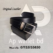 Ferragamo Genuine Leather Pin Buckle Belt With Box_img_0
