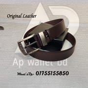 Ferragamo Genuine Leather Pin Buckle Belt With Box_img_3
