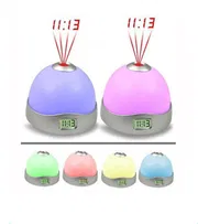 Colorful Projection Clock Star Sky Night Light_img_1