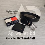 Genuine Leather Tommy Hilfiger Short Wallet_img_2