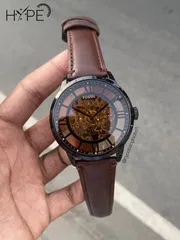 F0SSIL automatic mechanical leather belt watch_img_0