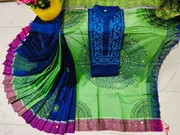Couple dress (Saree and Punjabi) 1set._img_0