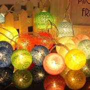Cotton Ball Fairy Light_img_1