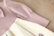 Kids Girls Winter Knit Bow Warm Long Sleeve Party Dress (6 months to 5 years) for BABUU_img_10