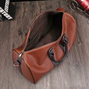 Men’s Large Leather Crossbody Travel Bag – Big Capacity Weekend Tote & Carry-On Duffel | Price in BD_img_5