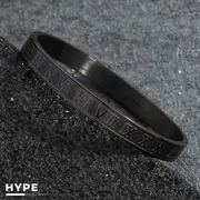 Black high quality stainless steel bracelet_img_3