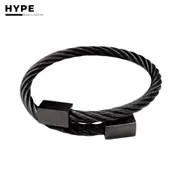 Black stainless steel bracelet_img_4
