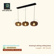 drawing & dining ceiling jar lamp_img_1