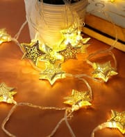 Star Shape LED String Light Metal Body Fairy Light_img_1