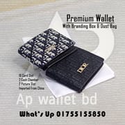 Dior Premium Short Wallet With OG Box Dust bag_img_1