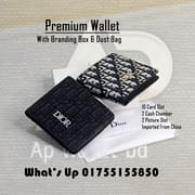 Dior Premium Short Wallet With OG Box Dust bag_img_3