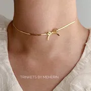 Bow tie necklace_img_0