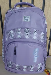 Latin Sheep School Bag Purple_img_0