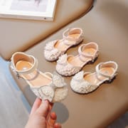 Kids Girls Pearl Bow Princess Shoes (2 years to 8.5 years)_img_0