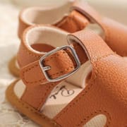 Baby Boy Anti Slip Sole Leather Crib Sandals ( 6-18 months)_img_9
