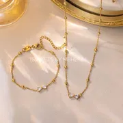 HIGH QUALITY BOW NECK+BRACELET SET_img_0
