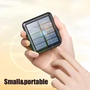 Stylish Mini Portable Solar Power Bank- 10000mAh_img_1
