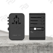 Momax 1-World+ 70W GaN 3 Port + AC Travel Adapter with USB-C Cable_img_1
