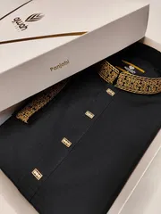 Royal Black Panjabi_img_0