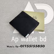 Bogesi Black Check Wallet With Original Branding Box_img_1