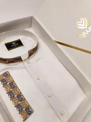 Premium White Embroidery Panjabi_img_1