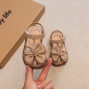 Baby Girls Stone Bowtai Fashionable Sandals ( 6 to 22 months)_img_2