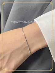 Minimal silver bracelet. Color guaranteed_img_0