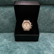 Hublot Big Bang Chronograph Velvet Black Strap White Dial_img_3