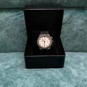 Hublot Classic Fusion Chronograph - Black Strap, Black Bezel, White Dial_img_3