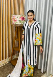 Stripe Three Piece_img_1