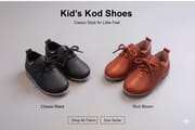 Kids Leather Lace-Up Stylish & Comfortable Formal Shoes (1 to 3 years) for yours ANGEL_img_0
