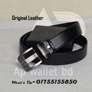 Gucci Premium Genuine Leather Pin Buckle Belt With box_img_0