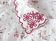 Kids Girls Summer Floral Embroidery Outfit Stylish Cotton Top & Denim Shorts (2-6 years)_img_5