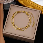 Trendy shackles design bracelet_img_2