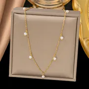 Seven mini pearl necklace_img_2