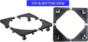 Universal Adjustable Heavy-Duty Appliance Base with 360° Rotating Wheels_img_3