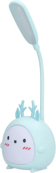 Flexible LED Desk Lamp with Pen Holder & Colorful Breathing Light_img_2