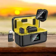 Hoco L17 Wireless Dual Magnetic Lapel Microphone for_img_0