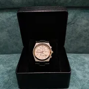Tissot PRX Chronograph Black Leather Belt - White Dial_img_3