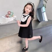 Kids Girls Summer Korean Style Sleeveless Princess Dress (1 to 6 years)_img_5