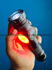 GearUP K60 Rechargeable Flashlight 10W COB + LED Torchlight_img_4