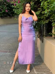 Elegant Lavender Blonde Dress_img_0