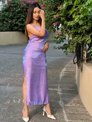 Elegant Lavender Blonde Dress_img_2