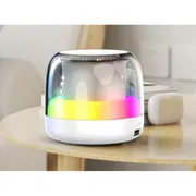 Bluetooth Audio Heavy Subwoofer Home Colorful Glas_img_1
