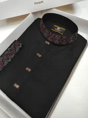 Premium Majesty Embroidery Panjabi_img_0