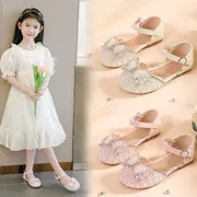 Kids Girls Pearl Bow Princess Shoes (2 years to 8.5 years)_img_0
