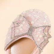 Kids Girls Pearl Bow Princess Shoes (2 years to 8.5 years)_img_3